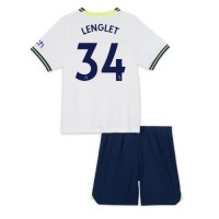 Fotbalové Dres Tottenham Hotspur Clement Lenglet #34 Dětské Domácí 2022-23 Krátký Rukáv (+ trenýrky)